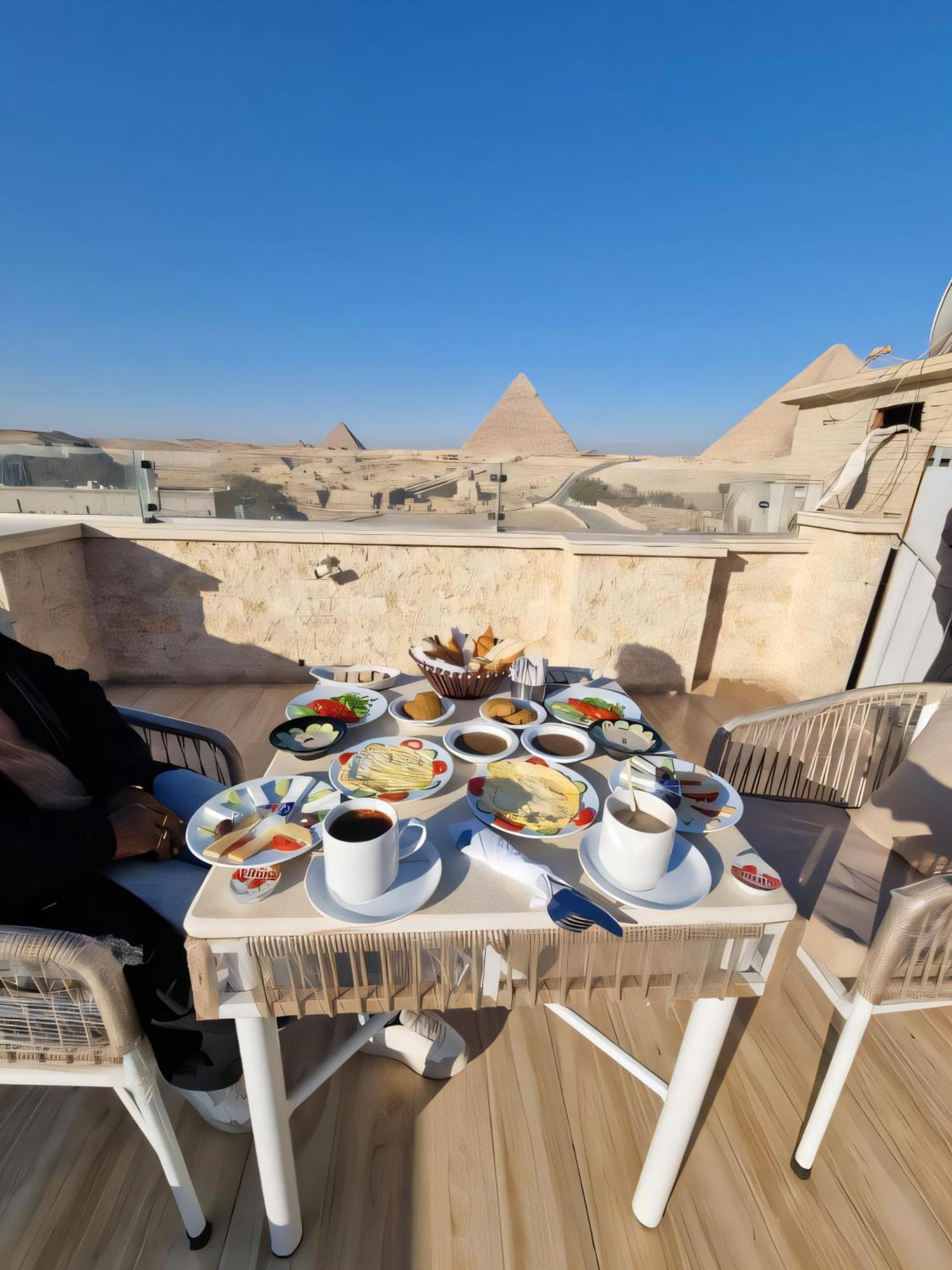 Rehana Pyramids Hotel Kafrat al Jabal Exterior photo